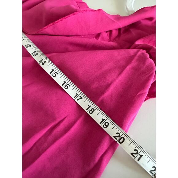 Dreimp Asymmetrical Blouse One-Shoulder Pink Size‎ Large - Picture 4 of 7